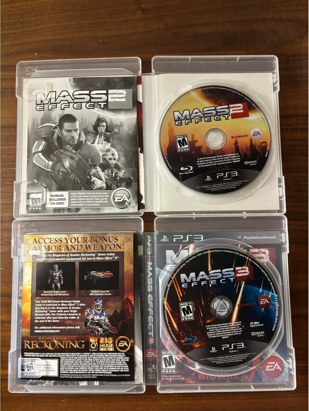 Mass Effect 2 & 3 (Playstation 3) Bundle